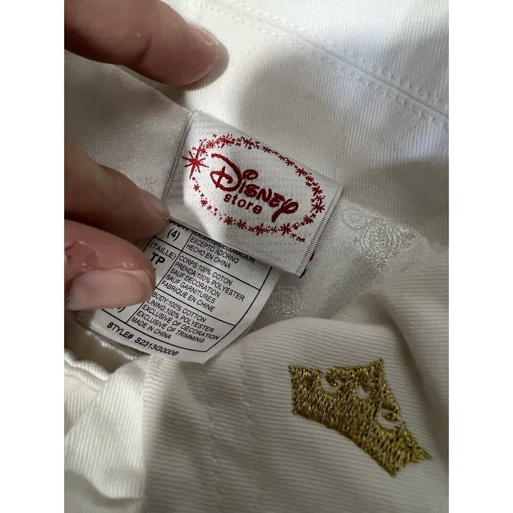The Disney Store Princess Dress Coat Girls Size 4 - Picture 6 of 8